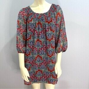 My Michelle print tunic dress size small